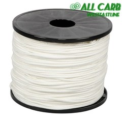 1/8in × 500ft Nylon Solid Braid Rope High UV Abrasion Resistance Industrial