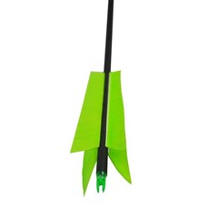 6/12 Pcs 30 Inch Archery Carbon Arrows Target Practice Spine 500 Flu Flu Arro…