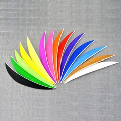 50pcs 5″ Archery Arrow Turkey Feathers Natural Fletches LW DIY Shaft Hunting