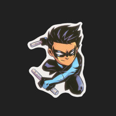 50pcs Superhero Waterproof Stickers Cute for Kids and Teens, Vinyl VSCO Stickes.