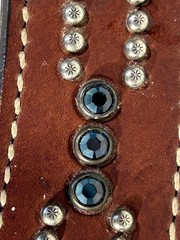 Weaver Breast Collar Leather Swarovski Crystal All American Western Horse Tack