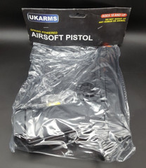 UKArms P2001 Spring Powered Tactical M1911 Style Airsoft Pistol 150 FPS Black