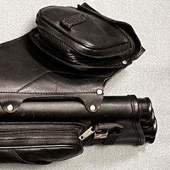 Neet 4 Tube Target Quiver Bow Hunting Leather, Made In The USA
