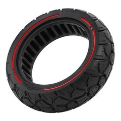 Scooter Solid Tire 10in 10×3 255×80 80/65‑6.5 Red Line Universal For GHUG