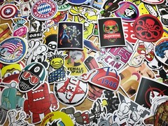 400 PCS Stickers Skateboard Sticker Graffiti Laptop Car Luggage Decals mix lot