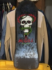 Powell Peralta Mike McGill Vintage Original Skateboard Deck Snakeskin XT