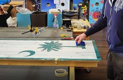 WATERPROOF We The People USA Flag Cornhole Board Wraps / Cornhole Decals