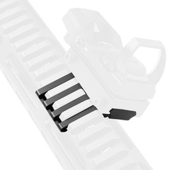 Picatinny Offset Rail Mounts, 45 Degree 3 4 5 Slots Offset Picatinny Rails 45…
