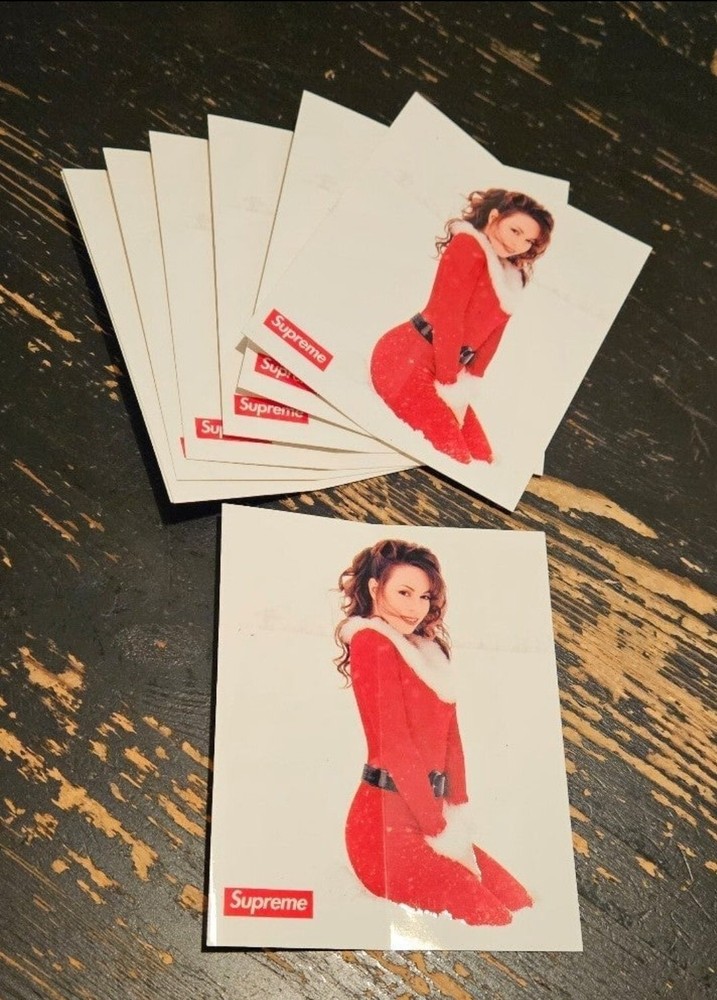 Supreme Mariah Carey Santa Sticker FW20 + FREE SURPRISE *READ DESCRIPTION*