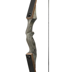 60″ Takedown Longbow 20-60lbs RH LH Archery Hunting Target Shooting Black Hunter