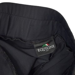 Equiline Italia Knee Grip Equestrian Riding Breeches Womens Black Leggings