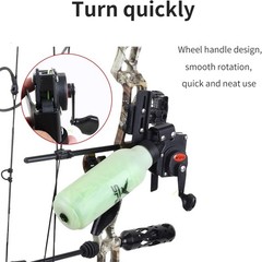 Bowfishing Reel Archery Bottle Bow Fishing Reels Kits W/ 40M Fishing Rope Bow