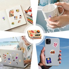 100 Japan Travel Stickers Vinyl Waterproof Car Laptop Scrapbook Tokyo Fuji Decor