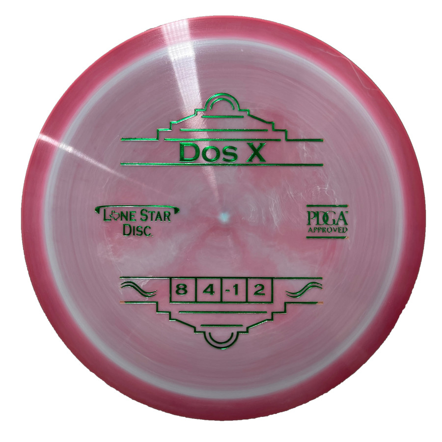 Lone Star Discs – Dos X – 8 Speed, Understable, Disc Golf Fairway Driver