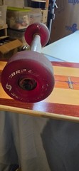 Vtg Robert August Longboard Skateboard Surf One 43.5 X 9″