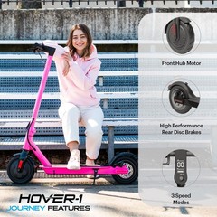 Hover-1 Journey Folding 42 x 16.5 x 44.8 inches, 42 x x 19.2, Bkack