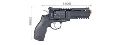 Elite Force H8R V2 Super Magnum CO2 Airsoft Revolver – Black – 300–325 FPS