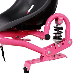 Hoverboard Go-Kart Seat Attachment Fits 6.5″ 8″ 10″ Hoverboards Pink