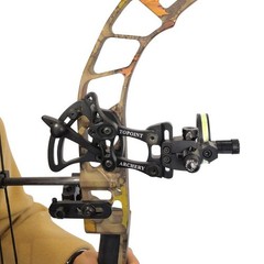 Archery Compound Bow Sight 1 Pin Professional Bow Sight Light Micro Adjustable [