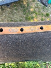 wade saddle pad , 32x34x1 1/4 super nice pad lightly used Felt with foam core