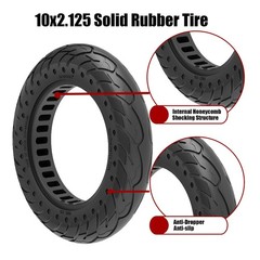 1 Pcs Solid Tires 10×2.125 Inches Electric Scooter Wheels Replacement Tire Fr…