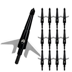 100 Grain Archery Broadheads 21 ¾-inch Cutting Diameter 2 Expandable Broadheads