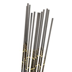 12X 33″ 100% Pure Carbon Shafts 0.003″ Straightness ID6.2mm for DIY Carbon Arrow
