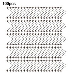 Reliable Pack of 100 Spring Clips Designed for Tents and Paddle Boards