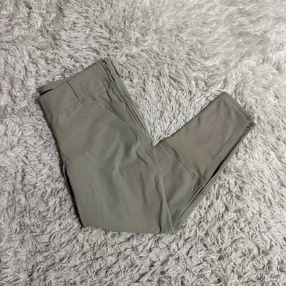 Women’s Size 32R Tan Ovation Knee Patch Horseback Riding Breeches