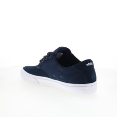 Etnies Barge Plus 4101000578401 Mens Blue Suede Skate Inspired Sneakers Shoes