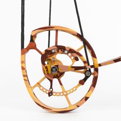 US Compound Bow Short Axis 30-70lbs Dual-use Steel Ball Arrow Hunting Fish RH LH