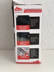 Climb brand Climbing Pull Ups 2-Pack Anti-Skid Straps Easy to Install