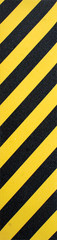FKD GRIP SINGLE SKATE GRIP SHEET CAUTION YELLOW/BLACK