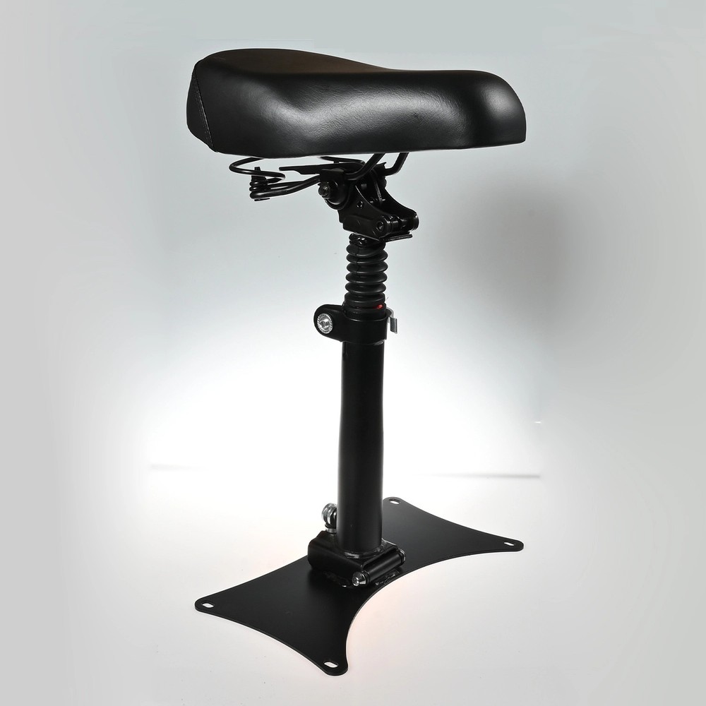 Black Electric Scooter Seat with Spring for RD2 Electric Scooter Accessory Part