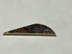 Choice Of 36, 50, Or 100 2″ Flame, Camo, Blood Splatt BLAZER VANES FROM BOHNING