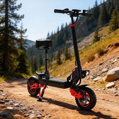 Electric Scooter 48v 1600W For Adult 10″Off Road Fat Tires Fast Speed USA MAX pU