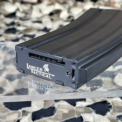 NEW Lancer Tactical High Capacity 300 Round Metal AEG Gen 2 Magazine – Black