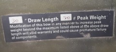 Vintage Bear Archery Bear Flare 36 Inch Compound Bow