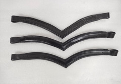 Lot 50 x 1 Empty Channel Leather Horse Browband All Sizes & Shapes (12 & 14 MM)