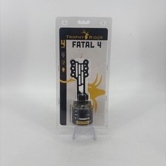 Trophy Ridge Fatal 4…4-Pin .019 Fiber Optic Bow Sight