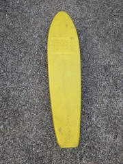 Vintage Variflex Vinyl Skateboard 23in 1980s Retro Original Chucks wheels