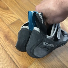Scarpa Origin Suede Strap Climbing Shoes 39 Men’s 6.5 Womens 7.5