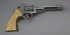 Vintage Crosman Model 38T Target Pellgun Revolver Pellet Gun 6-Shot