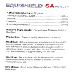 KineticVet Equishield SA Skin & Allergy Powder Horse Supplement Equine 2 lb