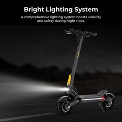 Ausom F1 Max Adult Electric Scooter,2*1400W Motor,100km Max Range,10 inch Tires