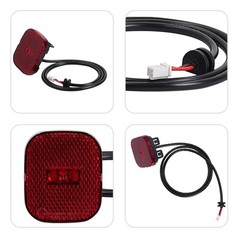 Scooter Rear Taillight with 64 3cm Wire Length Perfect Fit for Ninebot G2 Max