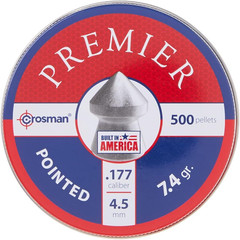 7-P577 Pointed .177-Caliber Pellets, Lead(500-Count)
