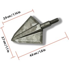 12Pcs 150Grain Hunting stainless steel Broadheads Crossbolt Bow Tips Crossbow