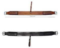 Western Leather Horse Saddle Cinch Saddle Girth Bucking Strap Trail Tack 38″ in