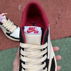 AJ 1 Retro Low OG SP T S Black/Red DM7866-140R Men’s Casual Shoe Sizes 4-13